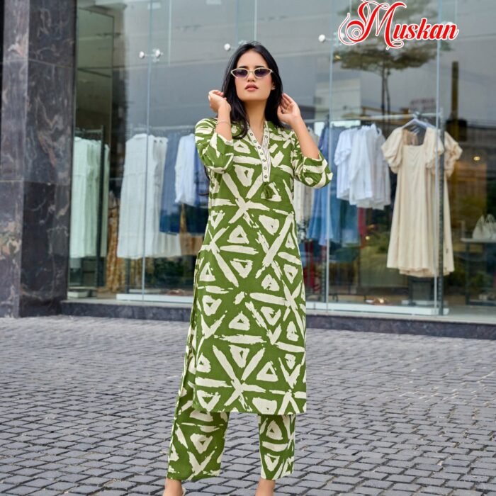 Mystic Liva Muskan Coat set D.No.1008