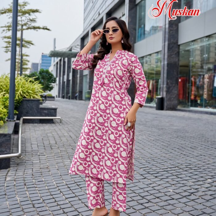Mystic Liva Muskan Coat set D.No.1001
