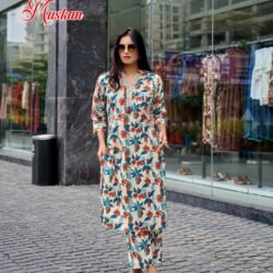 Mystic Liva Muskan Coat set D.No.1005