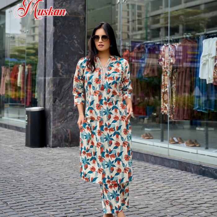 Mystic Liva Muskan Coat set D.No.1005