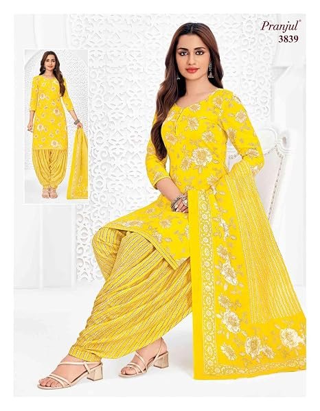 Pranjul sudithar materal 100% cotton D.No. 3839