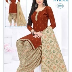 Rajasthan Nykka 3pcs set cotton D.No.8003