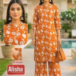 Alisha Rayon 2 pcs With Pocket Cordset