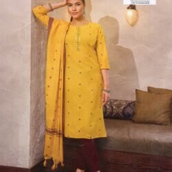 Mystic Liza sudithar 3pcs set D.No.5004