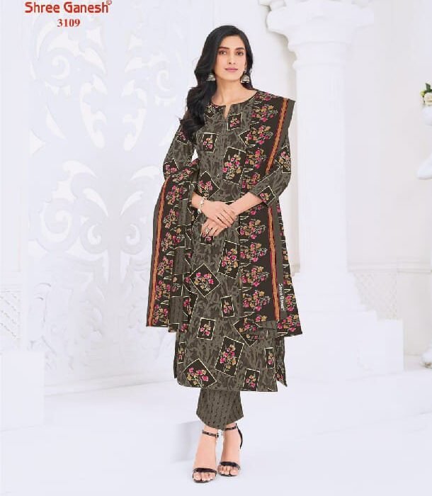 Shree ganesh sudithar materal 100% cotton D.No. 3109